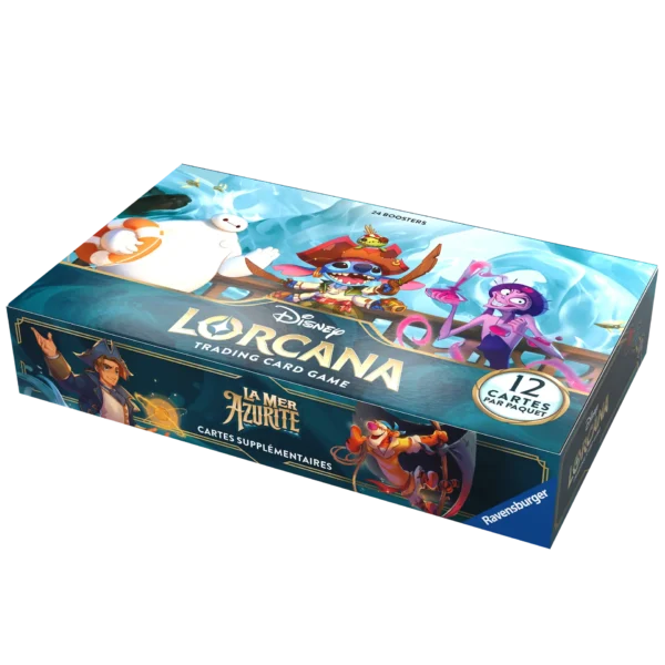 Display lorcana chapitre6 la mer azurite 24 boosters