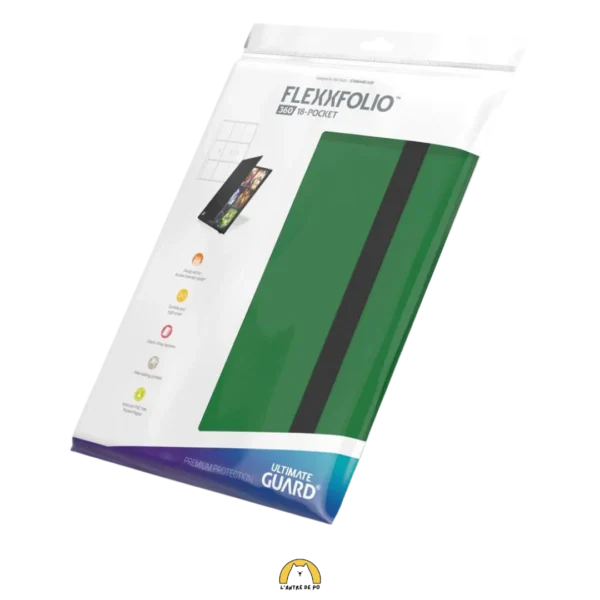 Classeur 360 cartes Vert – Ultimate Guard – Image 4