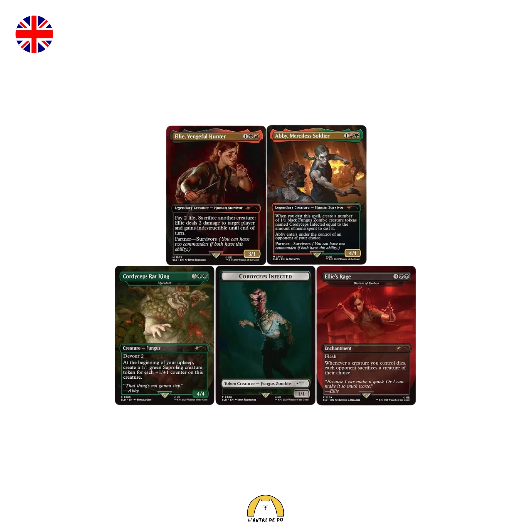 Magic the Gathering Secret Lair x PlayStation: The Last of Us Part II (EN) 1 Secret-Lair-Play-Station-The-Last-Of-Us-2 (1)