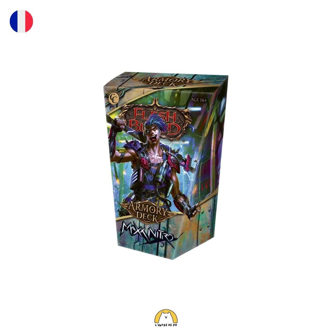 Armory Deck Maxx Nitro (FR) - Flesh And Blood 1 Deck Flesh and Blood Classic Constructed Maxx Nitro