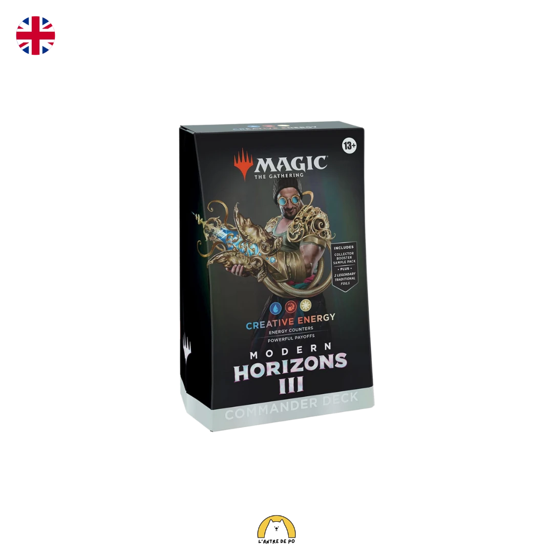 Deck Commander : Horizons du Modern III - Creative energy (EN) 1 Deck Magic Modern Horizons 3 Creative energy