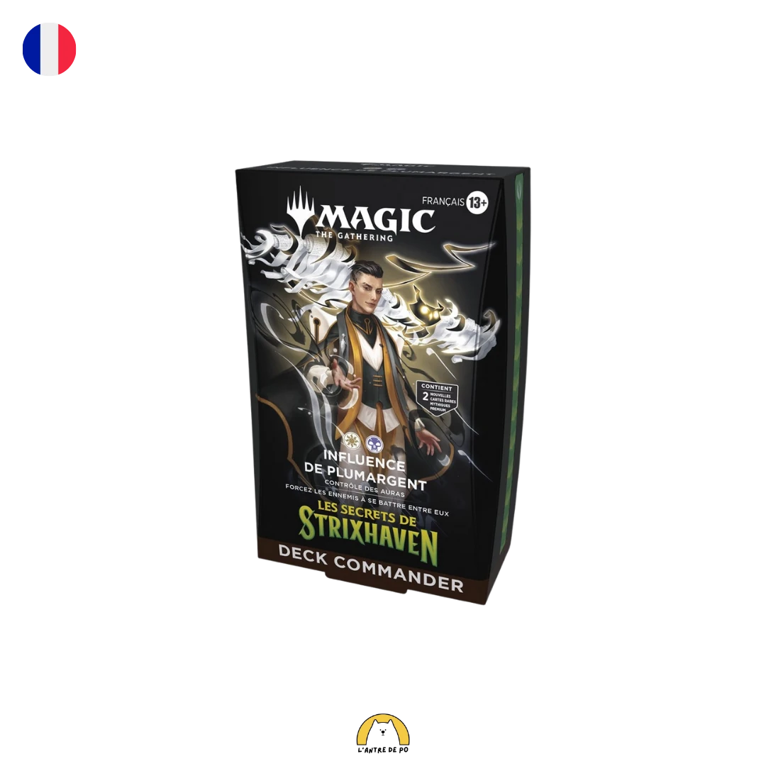Précommande - Deck Commander : Influence de Plumargent - Les Secrets de Strixhaven (FR) 1 Deck_Influence_De_Plumargent_Les_Secrets_De_Strixhaven