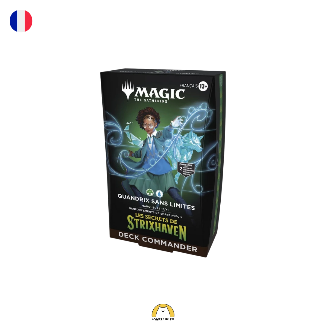 Précommande - Deck Commander : Quandrix Sans Limites - Les Secrets de Strixhaven (FR) 1 Deck_Quandrix_Sans_Limites_Les_Secrets_De_Strixhaven
