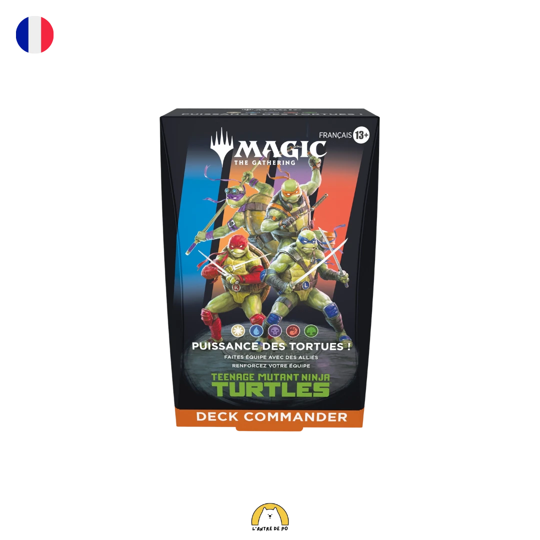 Précommande - Deck Commander : Puissance des Tortues ! (FR) 1 Deck_puissance_des_tortues_Magic