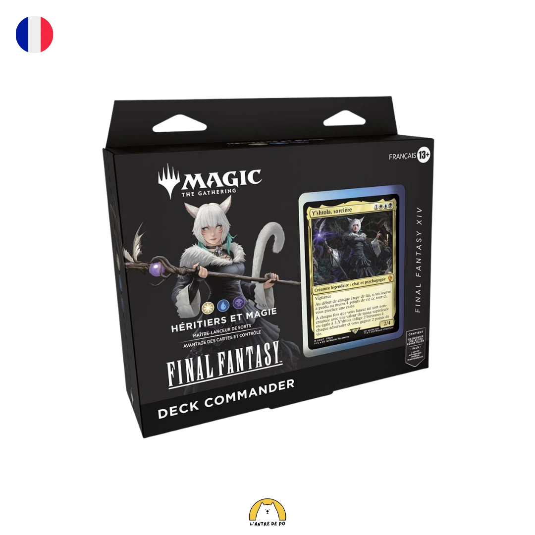 Deck Commander Final Fantasy : Héritiers et Magie - Y'shtola (FR) 1 Deck_Commander_Final_Fantasy_Heritiers_et_magie