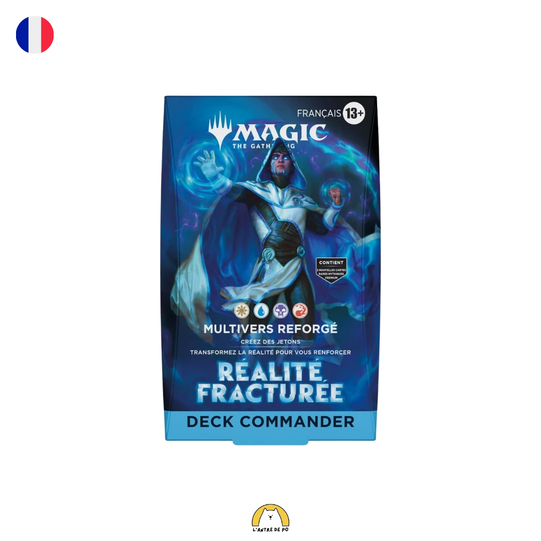 Précommande - Deck Commander Réalité Fracturée : Multivers Reforgé (FR) 1 Deck_Commander_Multivers_Reforgé_Magic_The_Gathering_Réalité_Fracturé