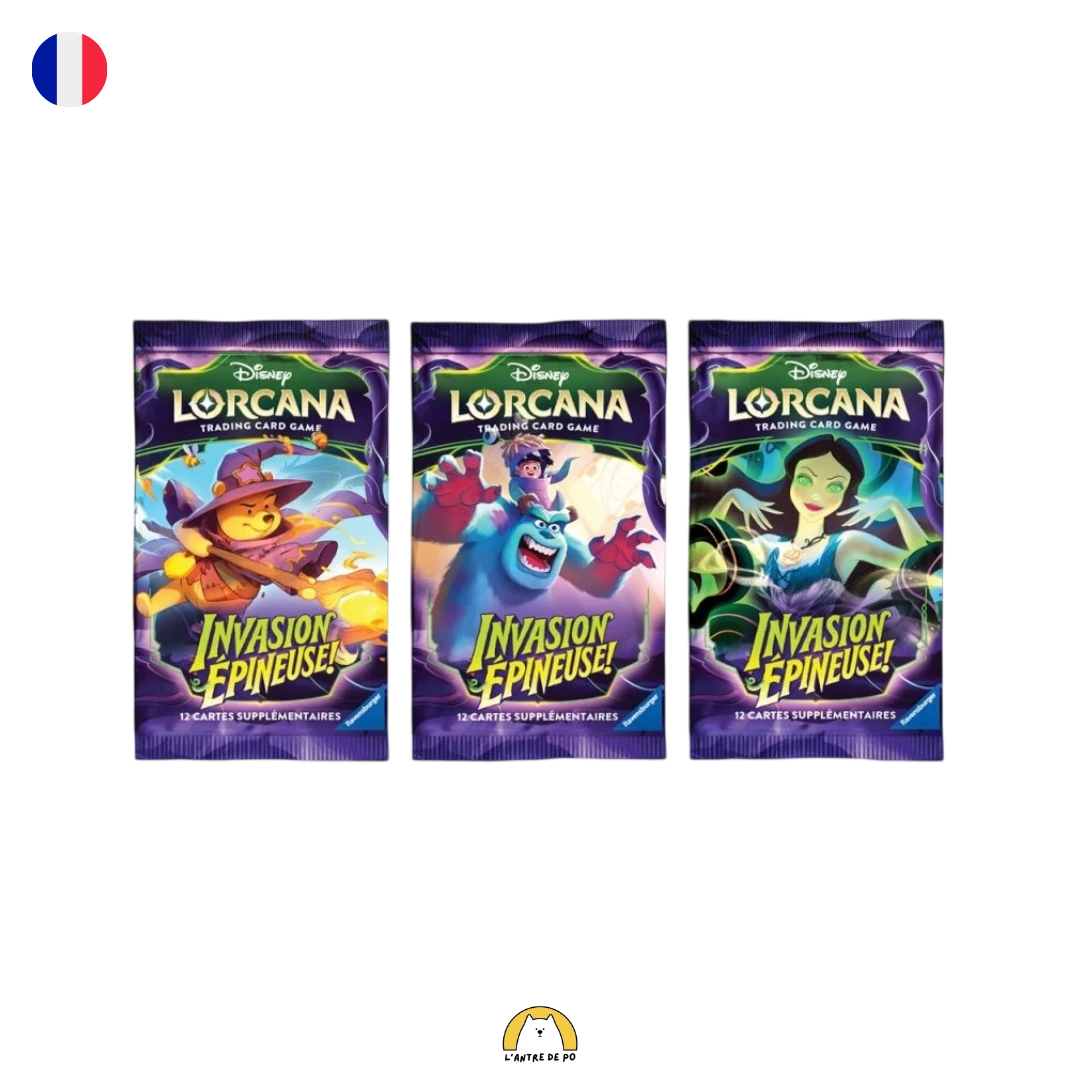 Boostrer Disney Lorcana – Invasion Épineuse (FR) 1 Booster_Lorcana_Invasion_Epineuse