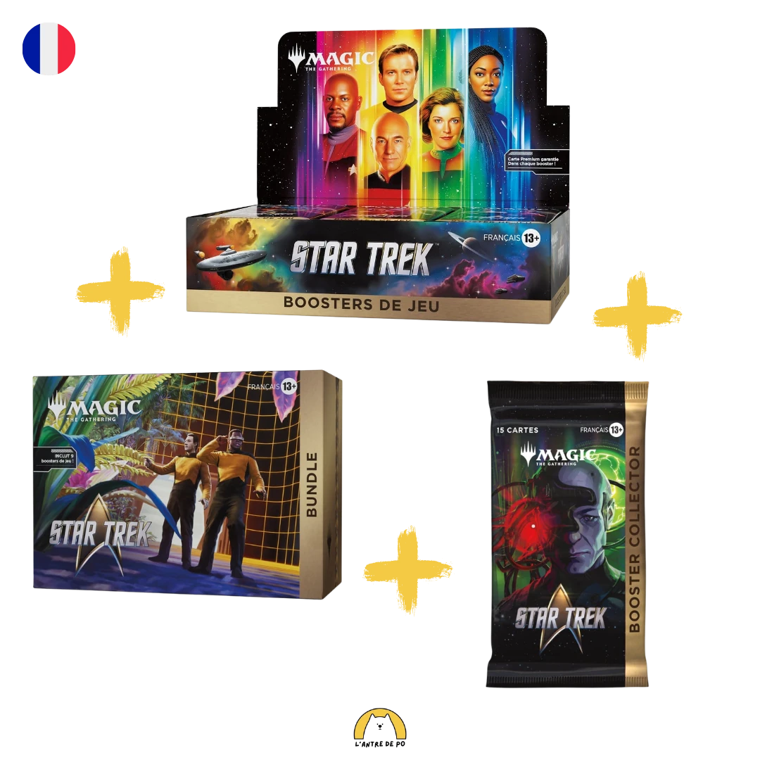 Précommande - Pack Premium Magic The Gathering : Star Trek (FR) 1 Pack_Premium_Magic_The_Gathering_Star_Trek