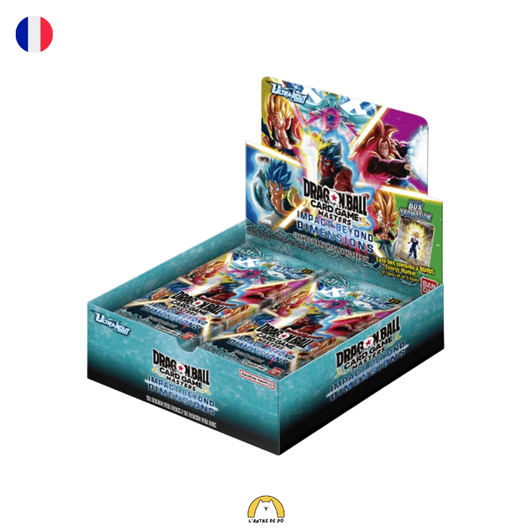 Display Dragon Ball Super Card Game Masters – Ultra-Bout Series 04 : Impact Beyond Dimensions (FR) 1 Display_Dragon_Ball_Ultra_Bout_04