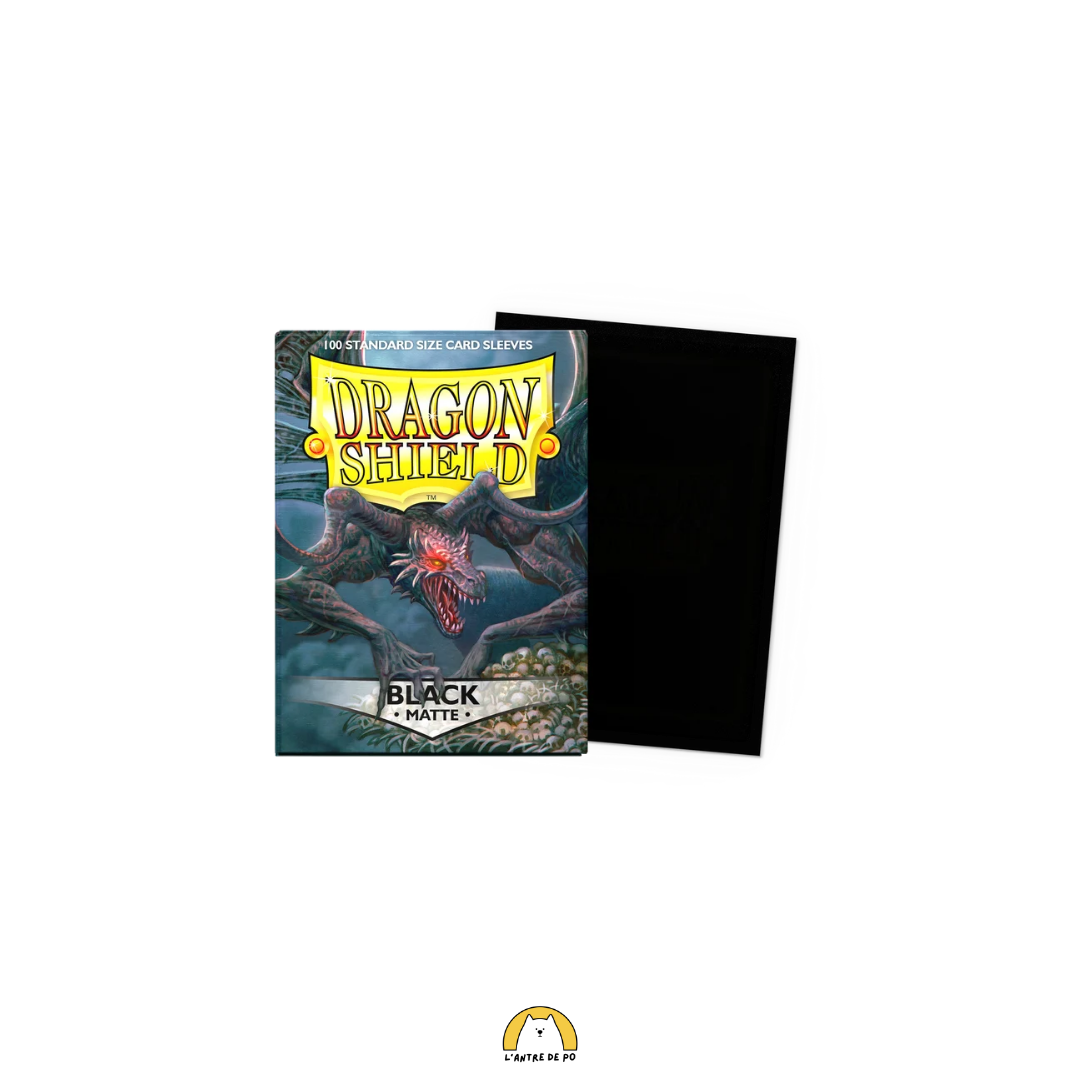 Dragon Shield - 100 Sleeves Matte Standard - Couleur au choix 1 06-dragon-shield-matte-black