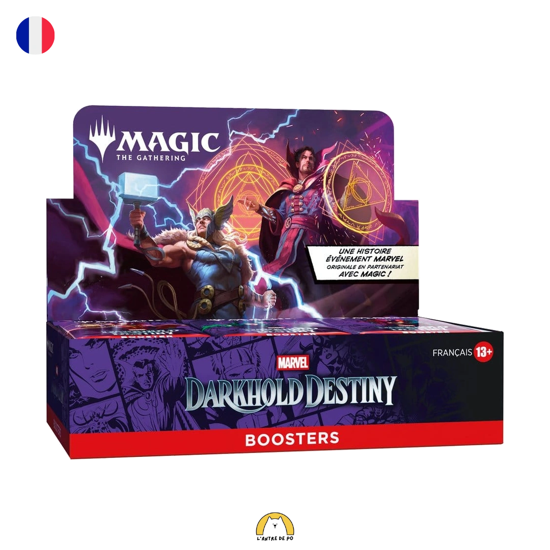 Précommande - Magic - Marvel: Darkhold Destiny - Display de 30 boosters (FR) 1 magic-darkhold-destiny-display-30-boosters-fr-01