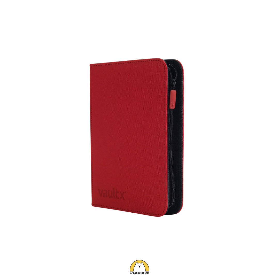 Vault X - Classeur Exo-Tec Zip 160 cartes - Couleur au choix 1 vault-x-exo-tec-zip-160-cartes-rouge