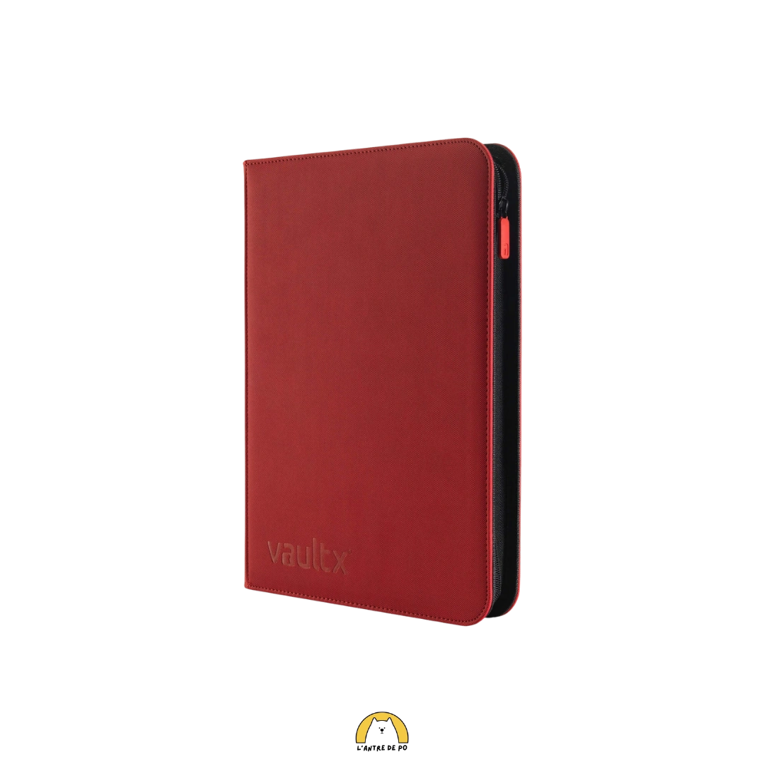 Vault X - Classeur Exo-Tec Zip 360 cartes - Couleur au choix 1 vault-x-exo-tec-zip-360-cartes-rouge