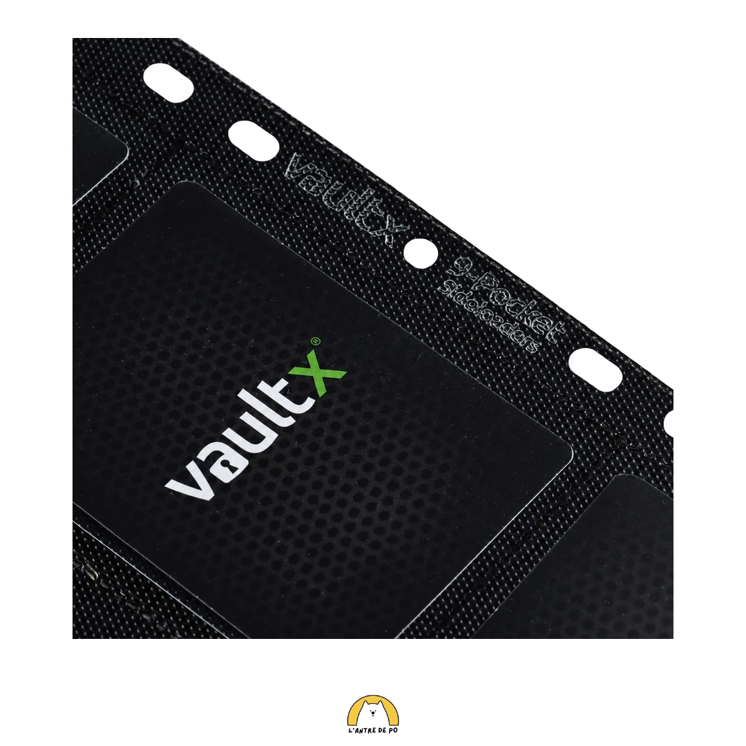 Vault X - Recharges de classeur Sideloaders 9 pochettes - 50 pages - Noir 3 vault-x-sideloaders-50-pages-noir-vue-2